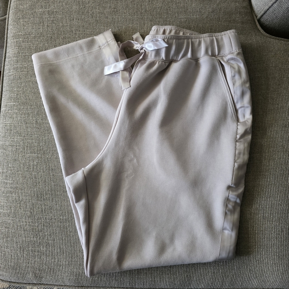 New Rae Mode Cream Color Pull On Casual Lounge Pants Plus Size 2XL